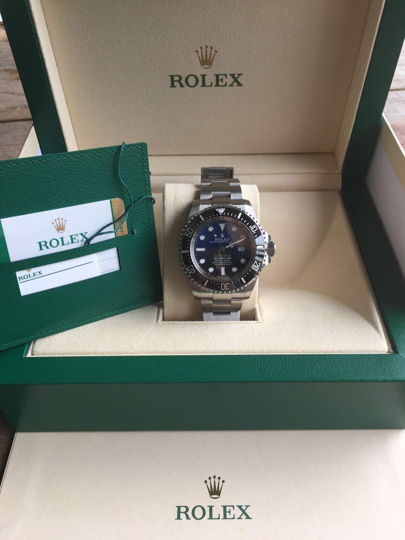 rolex deepsea blue 12660