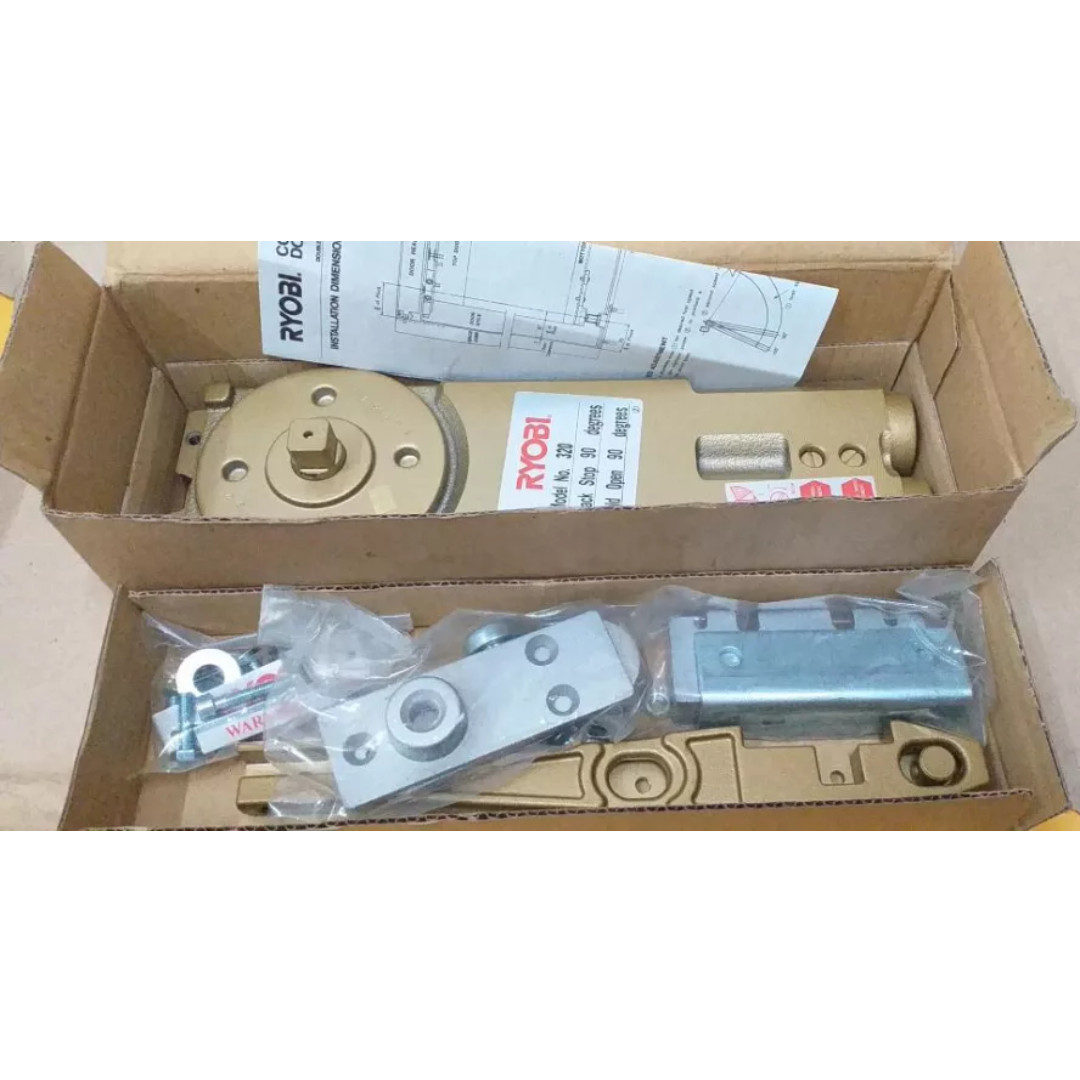 RYOBI DOOR CLOSER 320 CONCEALED OVERHEAD, Furniture & Home Living