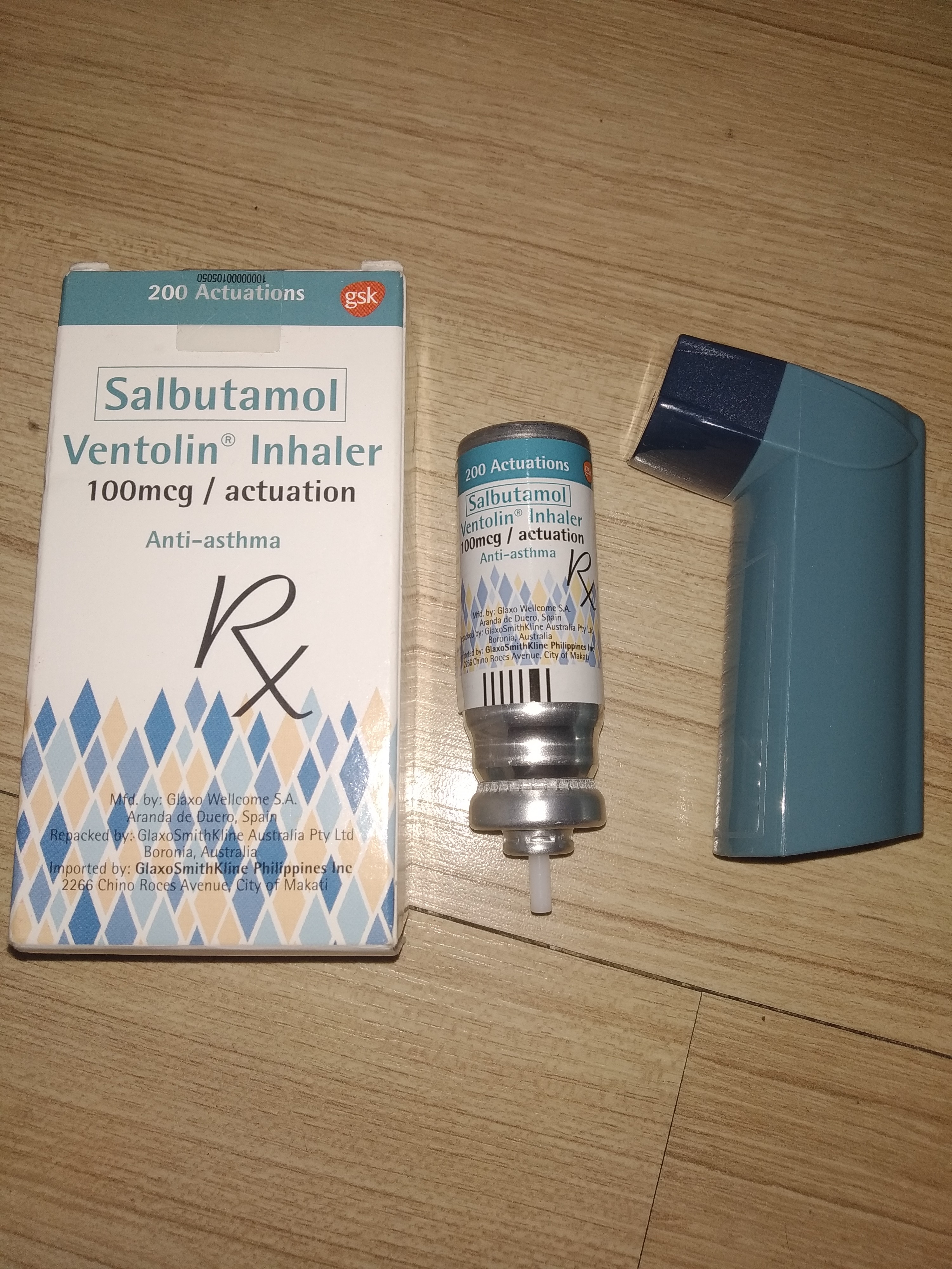 Inhaler salbutamol Salbutamol Metered