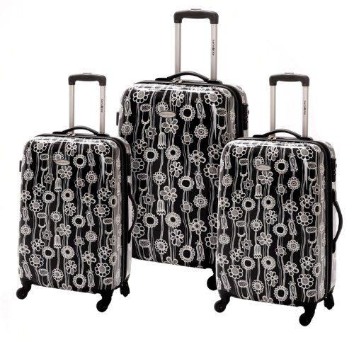 samsonite flower suitcase
