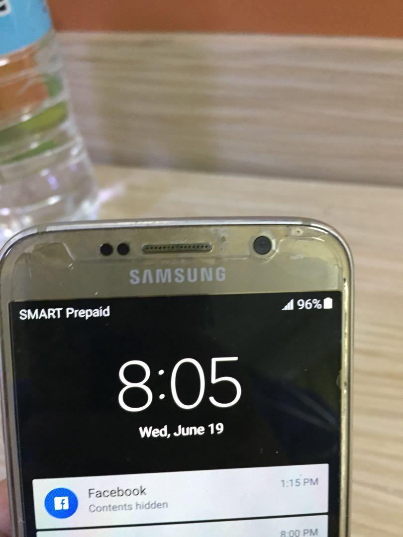 Samsung S6 Flat Duos (Category: Samsung) located in Paranaque City. Submitted by madmd2021 (Listing ID 234792976, Image 3). Description: 2nd hand Used for the past 2 yrs In good working condition Minimal damage on top part No charger included Price negotiable .