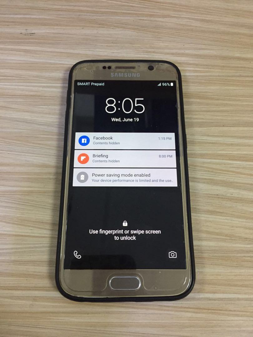 Samsung S6 Flat Duos (Category: Samsung) located in Paranaque City. Submitted by madmd2021 (Listing ID 234792976, Image 1). Description: 2nd hand Used for the past 2 yrs In good working condition Minimal damage on top part No charger included Price negotiable .