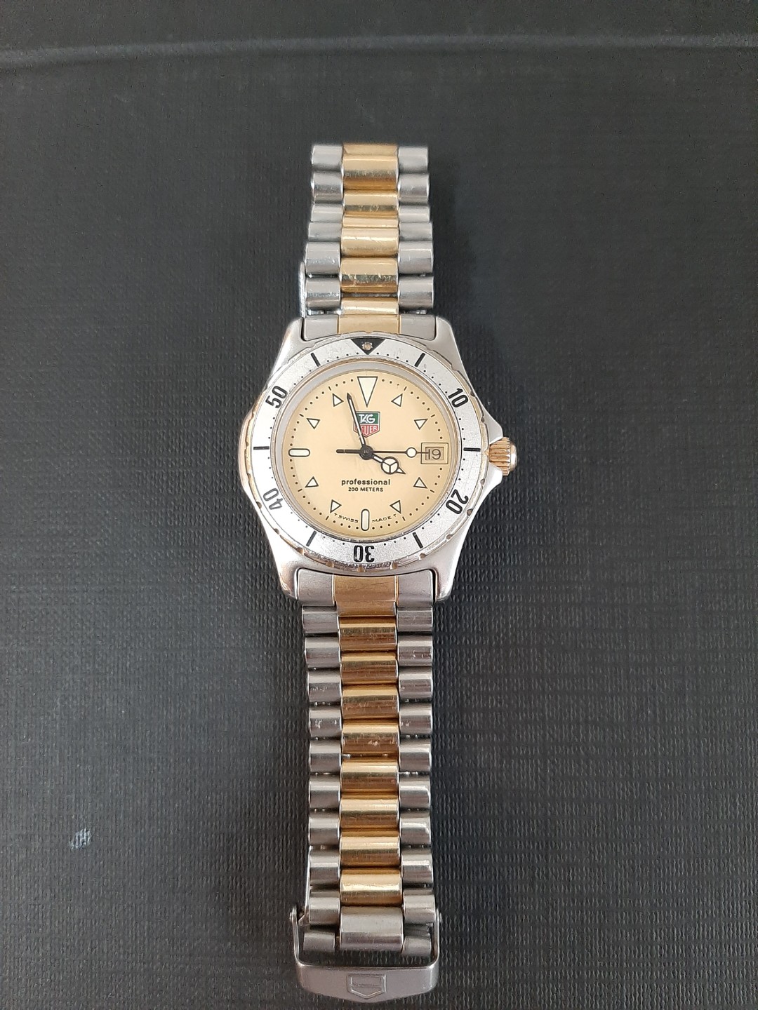 Tag Heuer Professional Two Toned Unisex Luxury Watches on Carousell