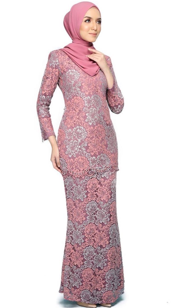 Teratai Lace Baju Kurung Moden Women S Fashion Clothes Others On Carousell
