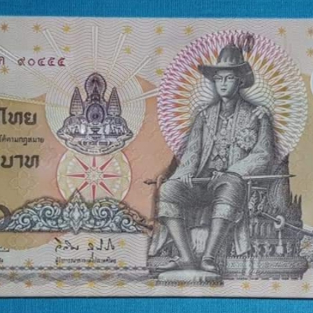 Thailand 1996 500 Baht Polymer Commemorative Issue Silk Folder Antiques Currency On Carousell