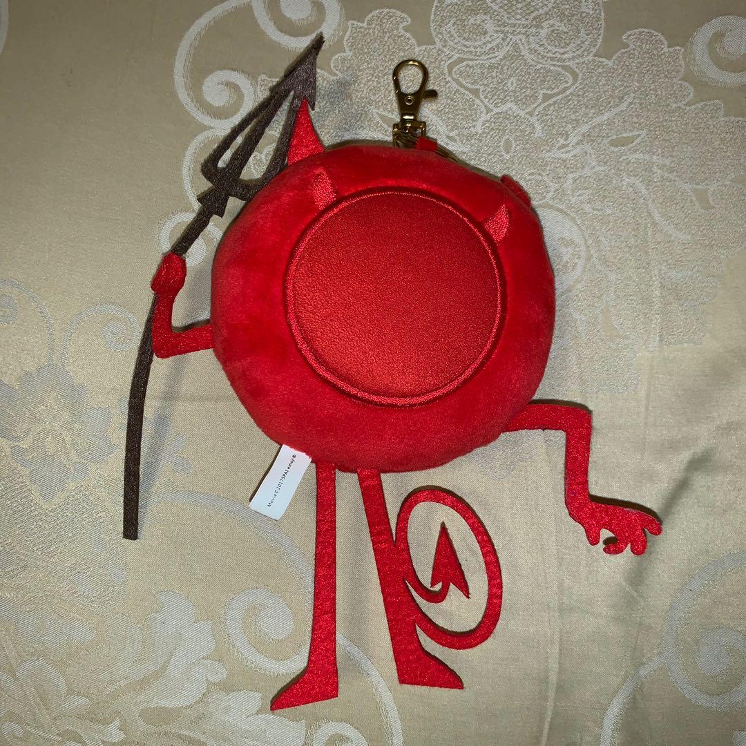 The Devil Emoji Keychain plush, Hobbies & Toys, Toys & Games on Carousell
