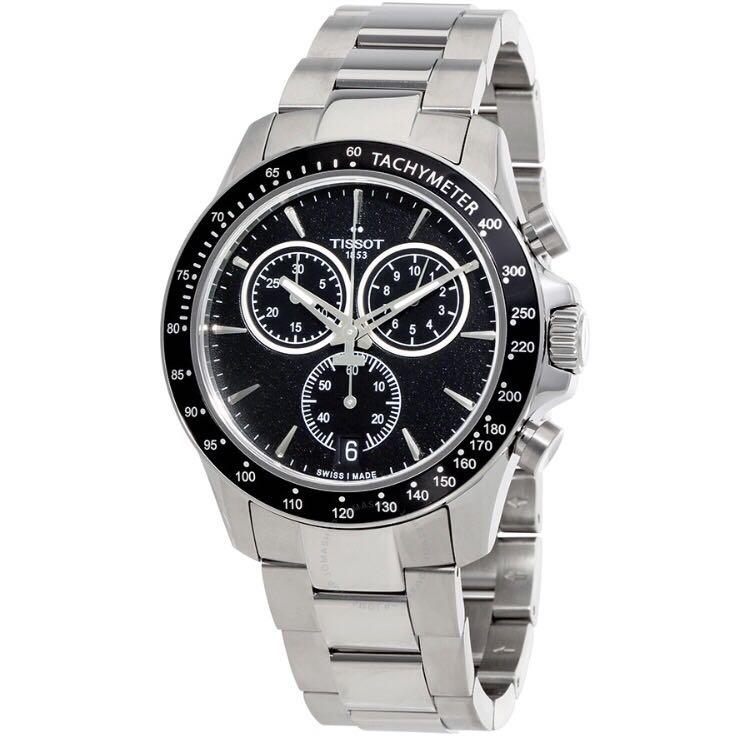 Tissot T Sport V8 Chronograph Black Dial Men s Watch T106.417.11