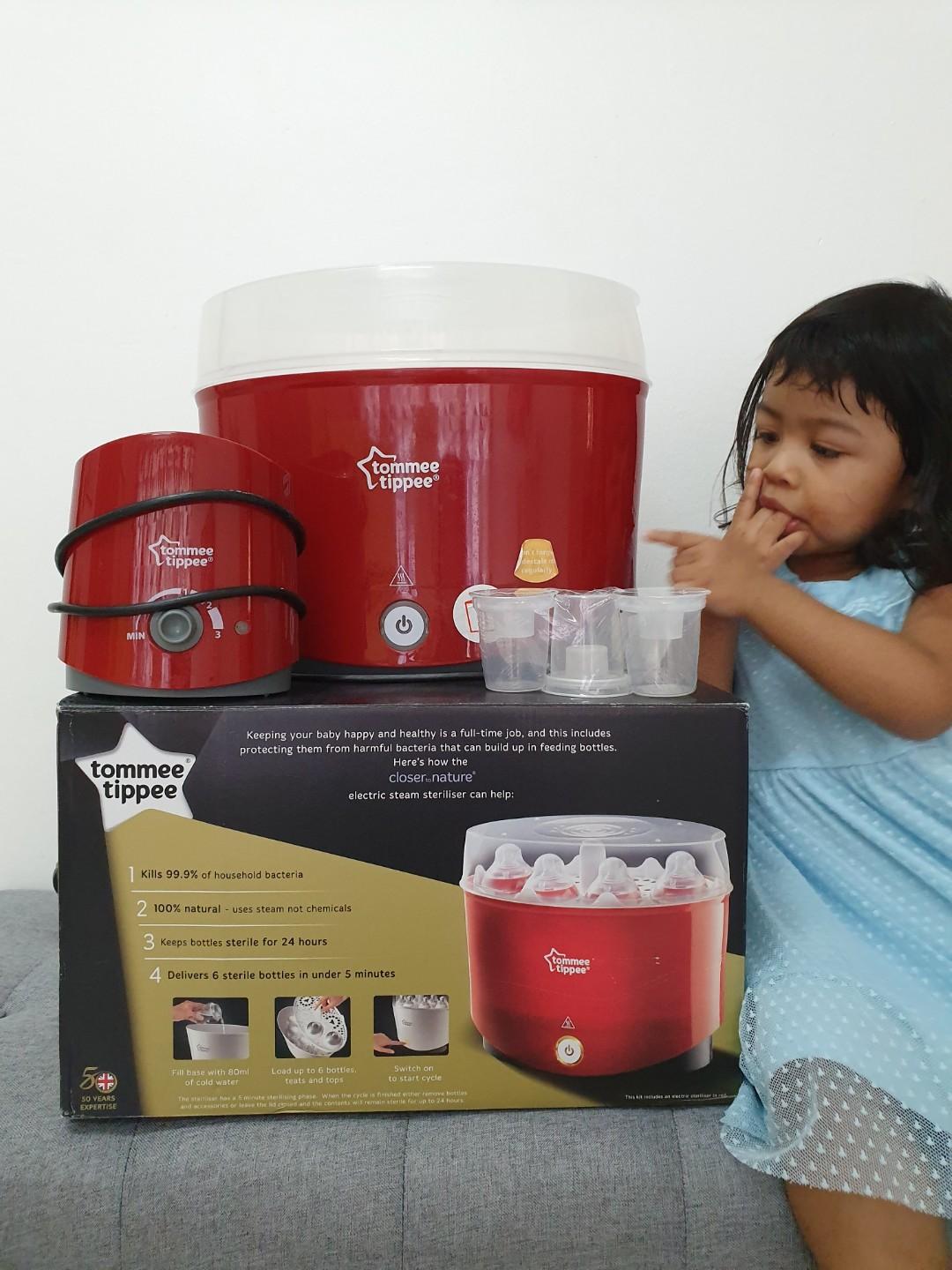 Red tommee tippee steriliser 2025