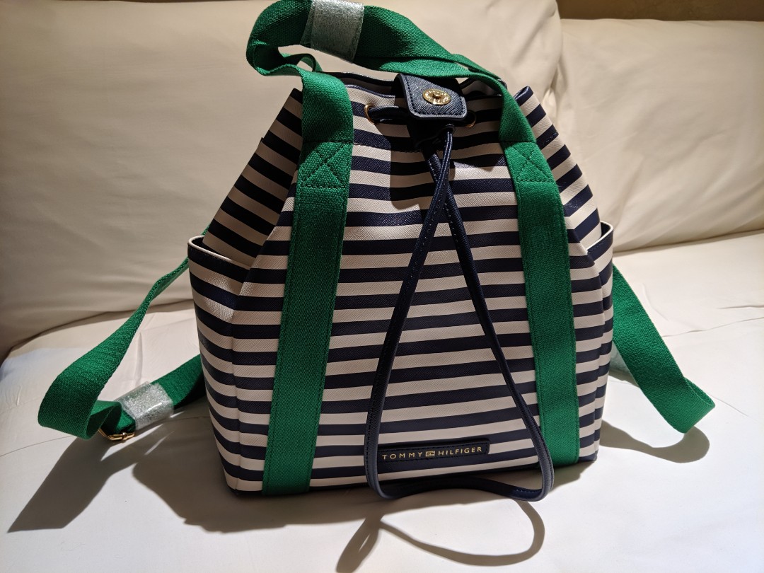 tommy hilfiger striped bag