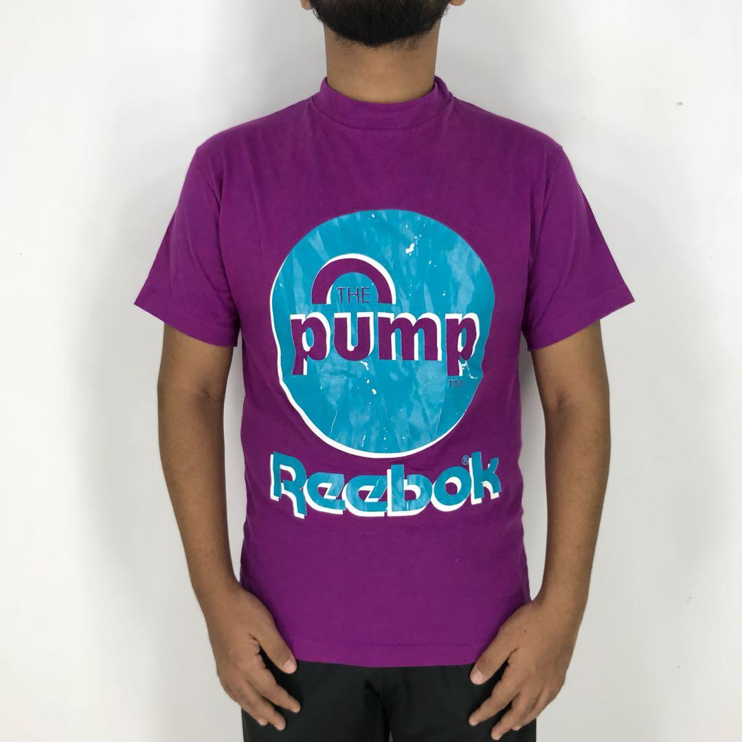 VIntage 90s Reebok Pump Men s Fashion Tops Sets Tshirts