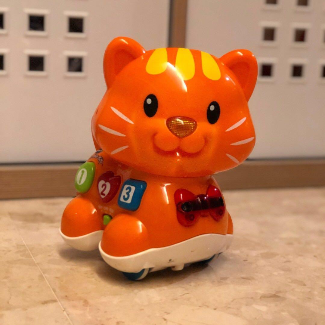 vtech catch me kitty pink