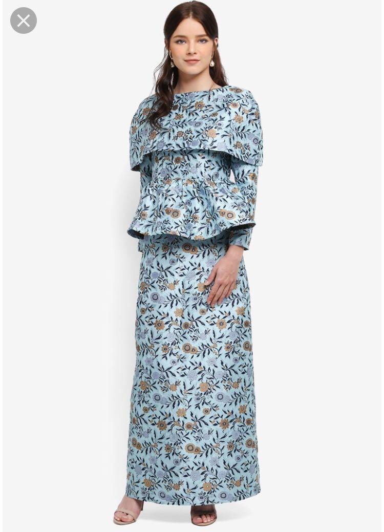 Zalia jacquard peplum kebaya outlet