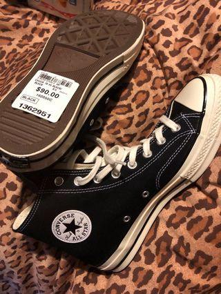 Black hightop Converse