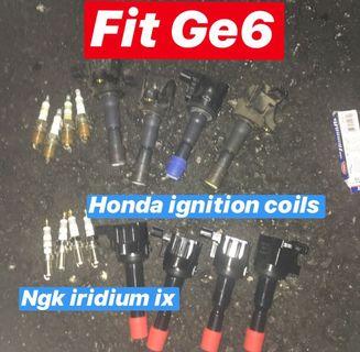 Honda fit ge6 plug + coil replacement