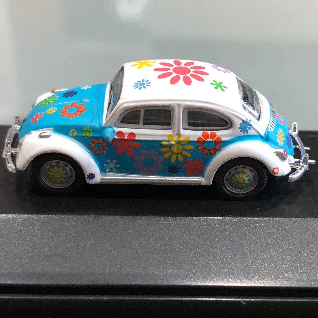 1 87 Diecast VW Beetle Volkswagen Type 1 "Hippie", Hobbies & Toys
