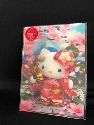 Brand new limited edition postcard Sakura hello kitty Sanrio #mrtwoodlands