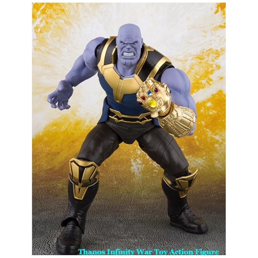 48 Off S H Figuarts Thanos Toys Action Figure Of Marvel Avengers Infinity War U P 59 80 Toys Games Bricks Figurines On Carousell
