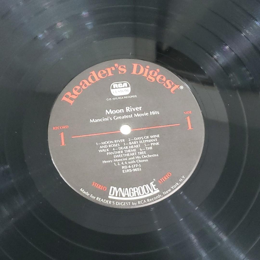 一盒8張唱片 Reader's Digest Henry Mancini Moon River Box Set lp （分類：其他周邊）位於 Hong Kong。 由 goodkck 提交（商品編號 234971883，圖片 5）。簡介： 8 pcs box set, 讀者文摘出品，整體都好新淨，較少使用 ▶️付款方法： |銀行轉帳|Payme|支付寶| ▶️運送方式🚛： 1️⃣ 郵寄掛號📮（郵費預先給賣方） 2️⃣ 順豐到付📦（直接俾運費給快遞公司） 3️⃣ MTR屯門站🚇交收，只收現金💵 ▶️溫馨提示🙂： 面交地區只限MTR屯門站，並不考慮其他地區交收，十分抱歉😊🙏 網址：https://www.kckit.com。