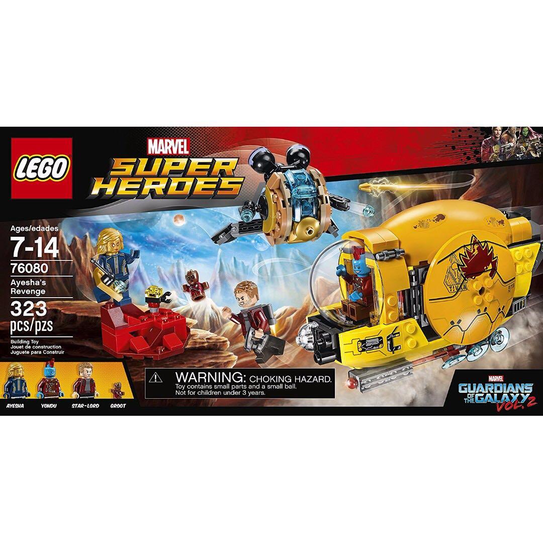 全新lego 76080 marvel super heroes, 興趣及遊戲, 玩具& 遊戲類