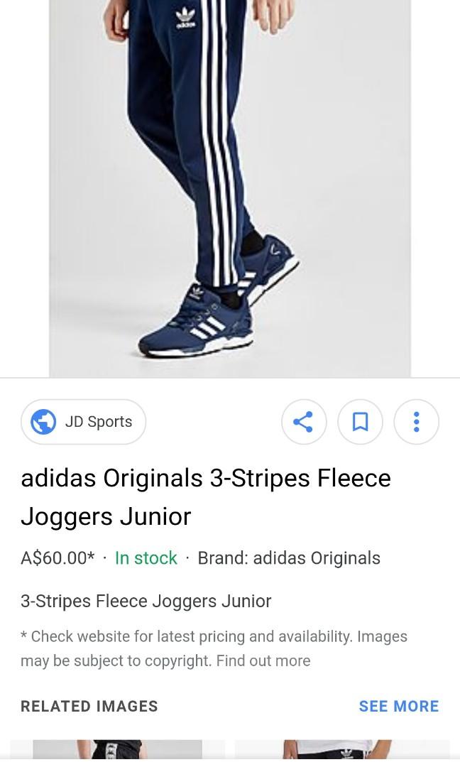 adidas sport track pants junior