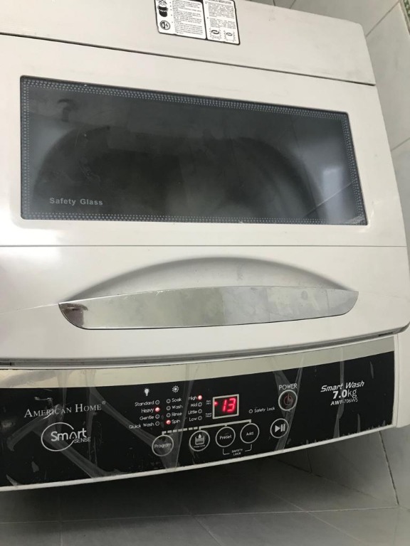 American Home Automatic Washing Machine Tv Home Appliances Washing Machines And Dryers On Carousell