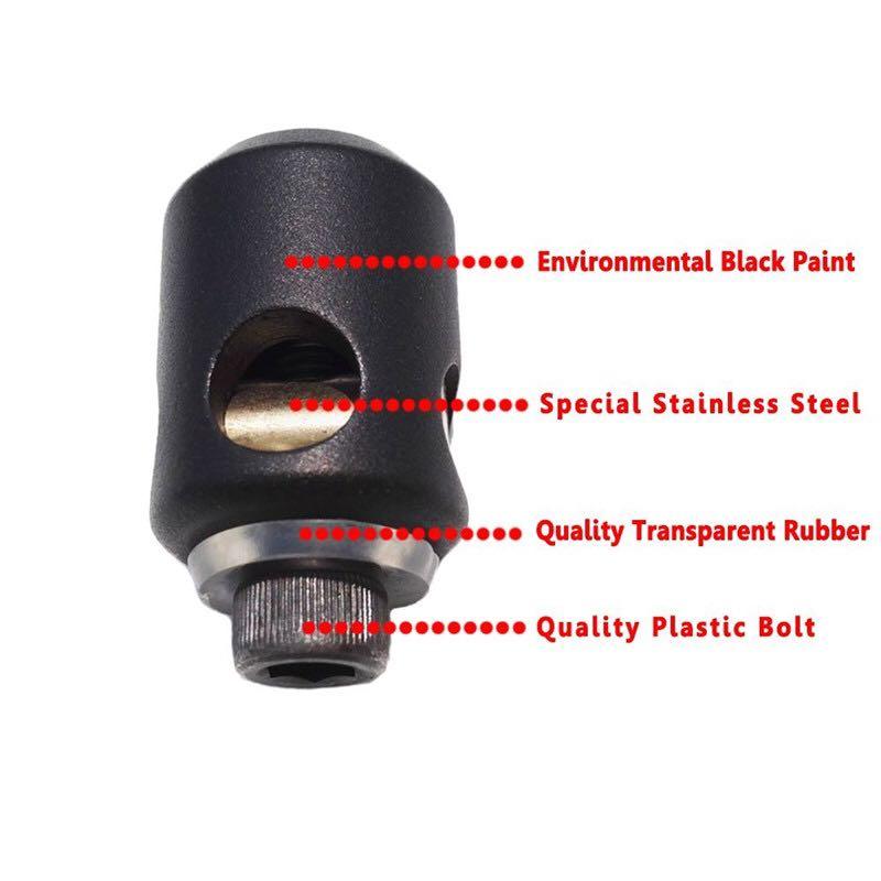 Archery Stabilizer Quick Disconnect Adapter (Black), Sports Equipment, Bicycles & Parts, Parts