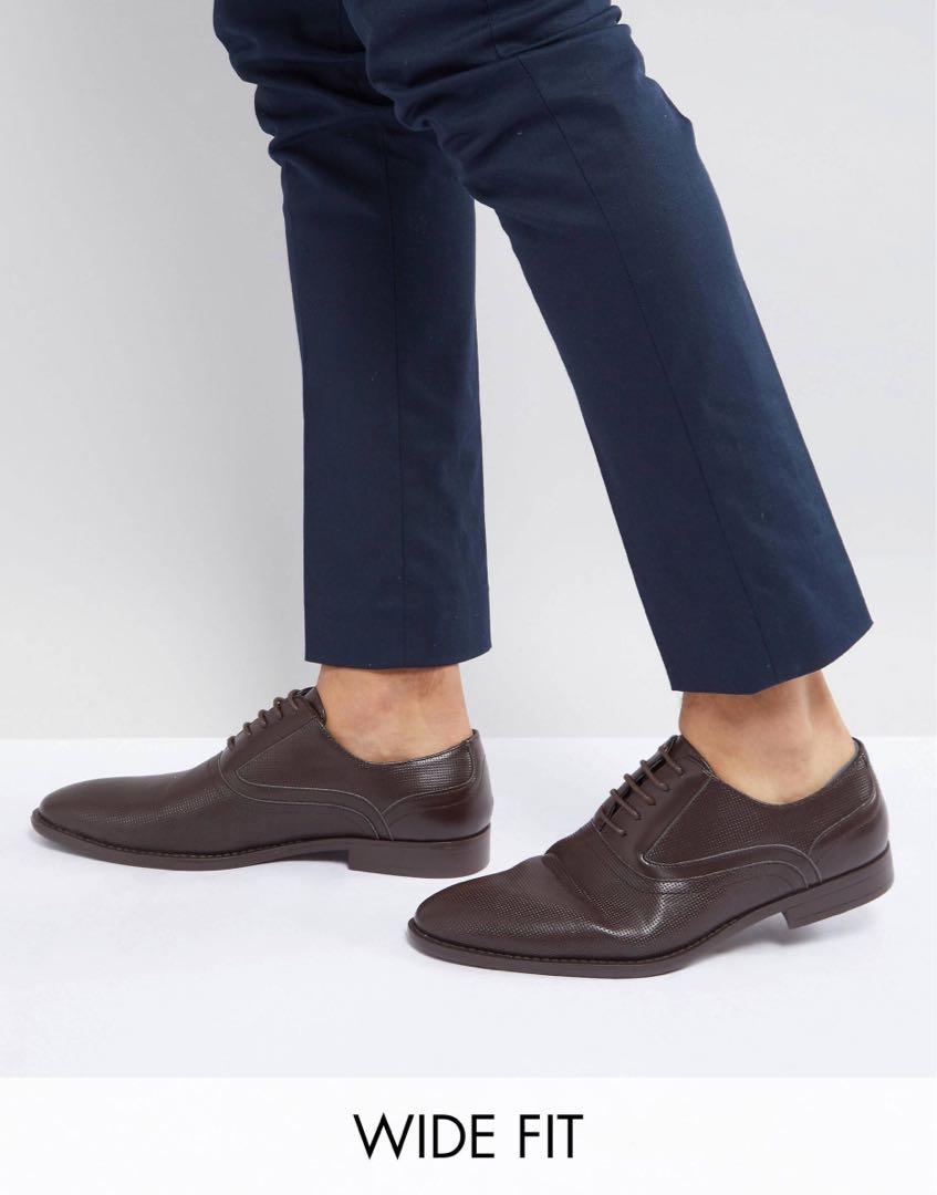 wide fit oxford shoes