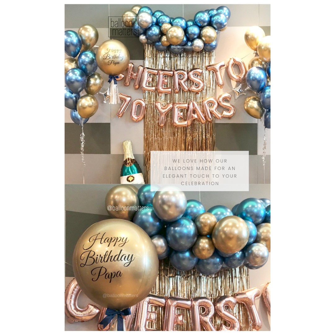 Balloon Setup For Birthday Wedding Baby Shower Proposal
