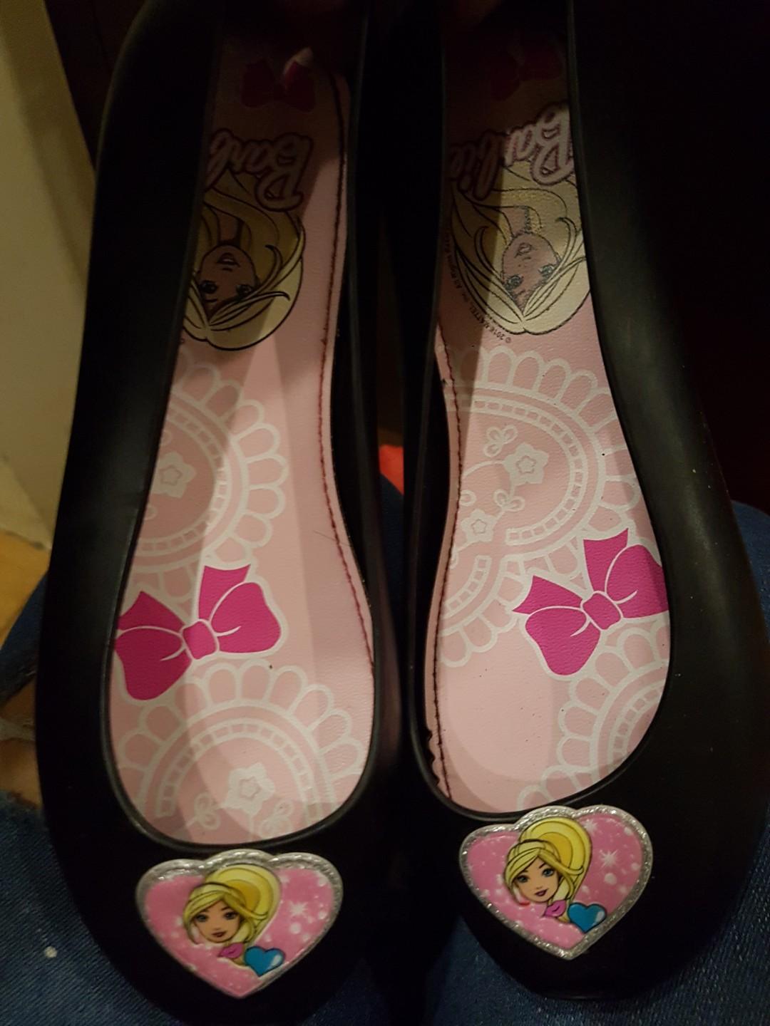 barbie jelly shoes
