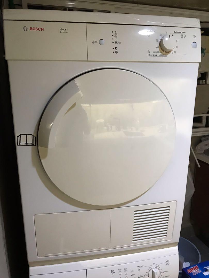 Bosch Washer and Dryer (separate), TV & Home Appliances, Washing