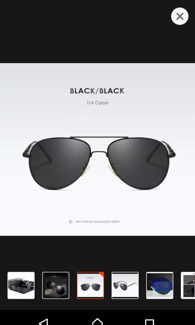 Bruno Dunn AVIATION Sunglasses Men Polarized UV400 High Quality