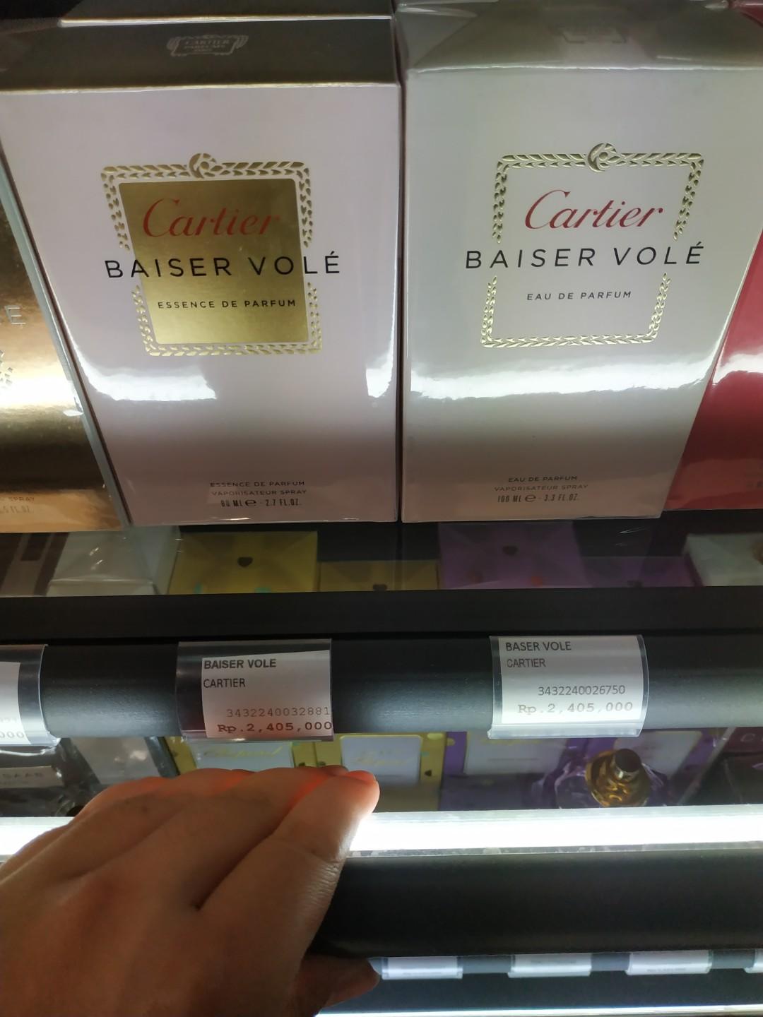 REPRICE!! REPRICE!!] Cartier Baiser Vole Essence de parfum, Kesehatan \u0026  Kecantikan, Parfum, Kuku \u0026 Lainnya di Carousell