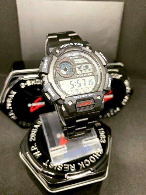 CASIO WORLD TIME MODEL AE1400WHD
