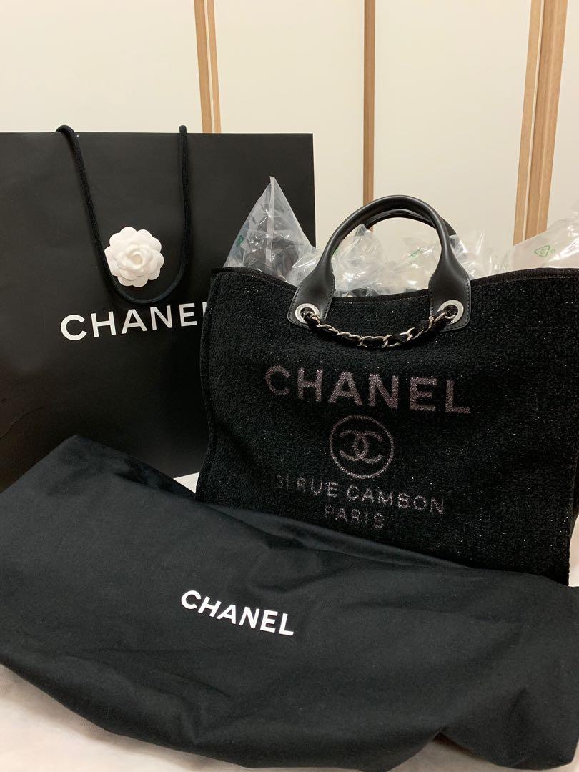 Chi Tiết Với Hơn 72 Về Chanel Tote Bag Black Mới Nhất - Cdgdbentre.Edu.Vn
