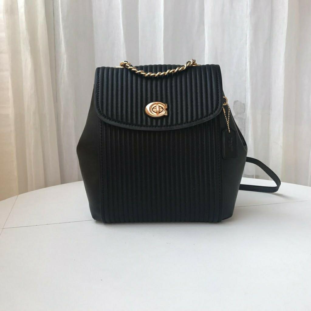 Coach parker quilted backpack on sale