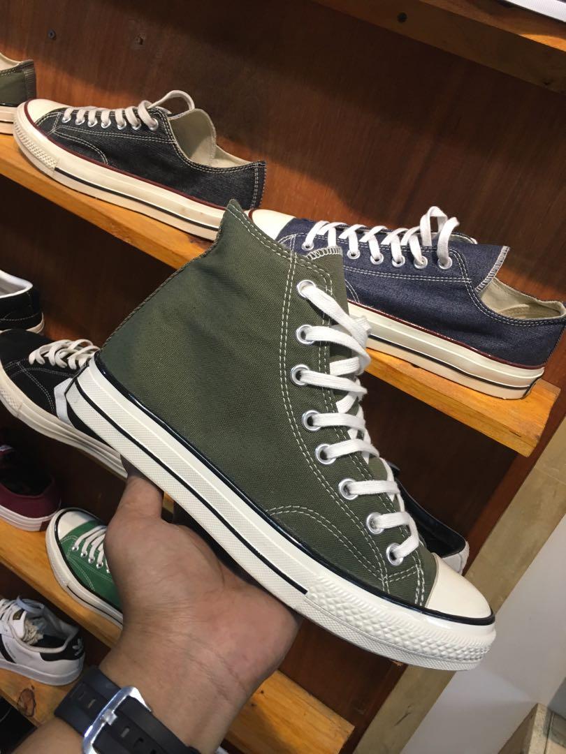 Converse 70s herbal green top