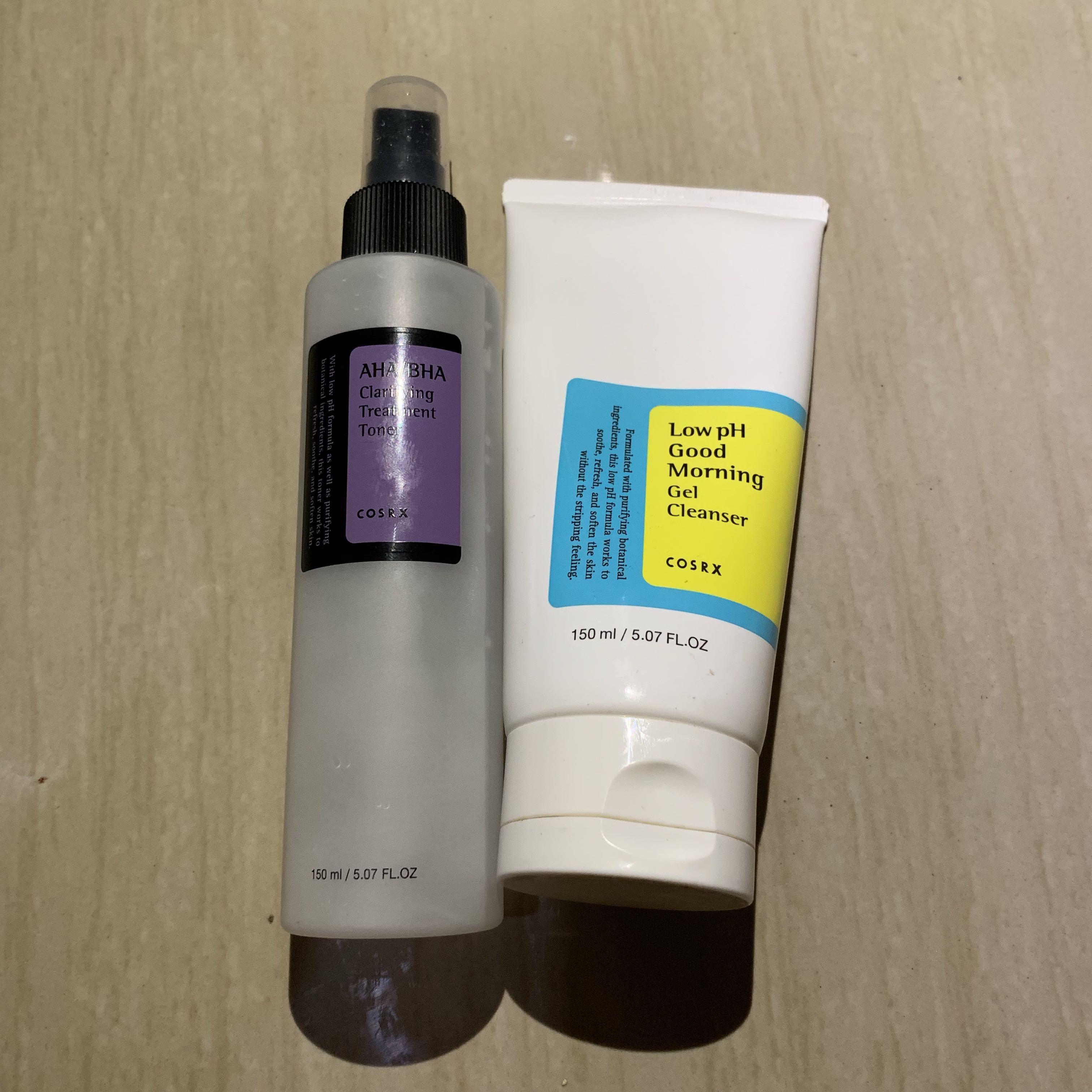 cosrx aha bha facial wash