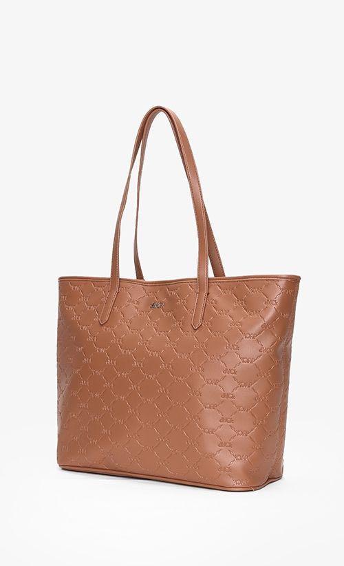 Duck monogram online tote bag