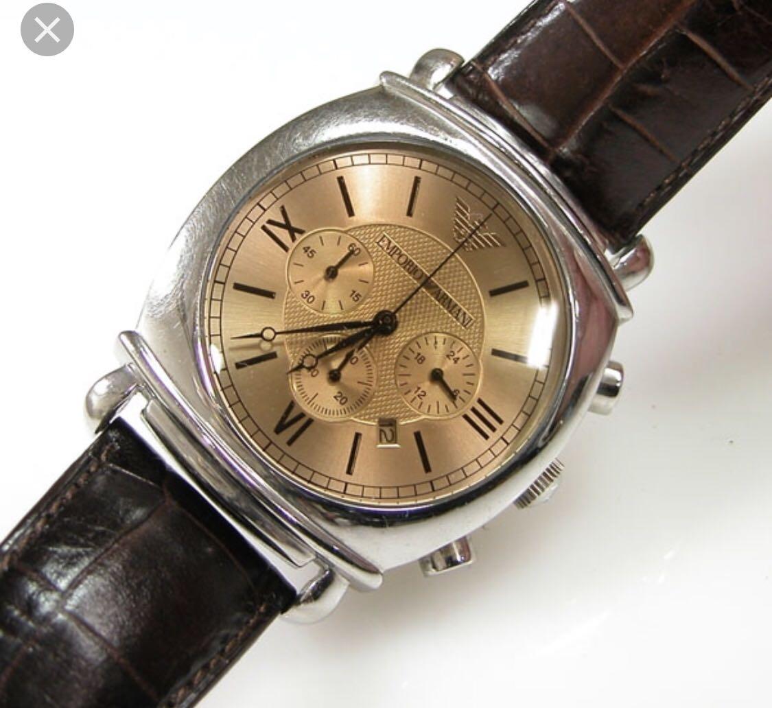used armani watch