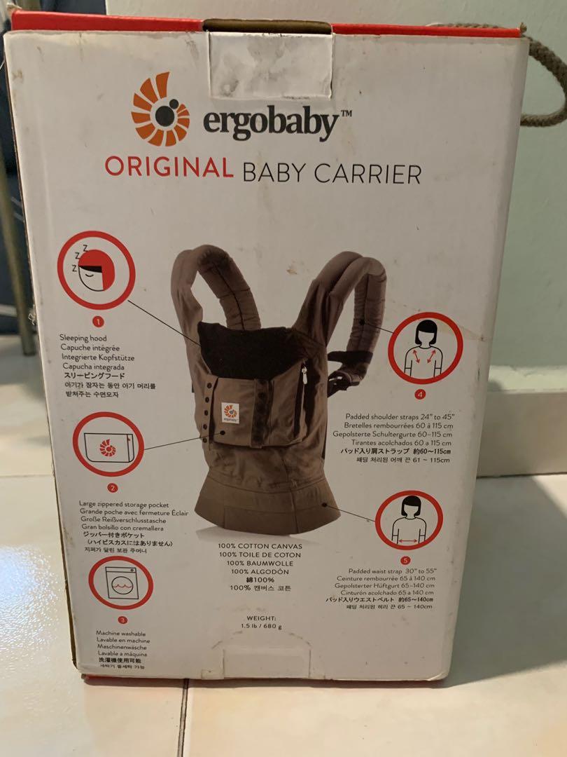 Ergo original carrier, Babies & Kids, Going Out, Carriers & Slings on