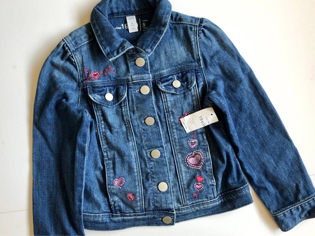 Gap girls hotsell denim jacket