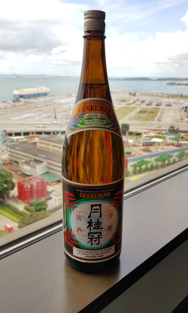 Gekkeikan Sake 1.8L, Food & Drinks, Alcoholic Beverages on Carousell
