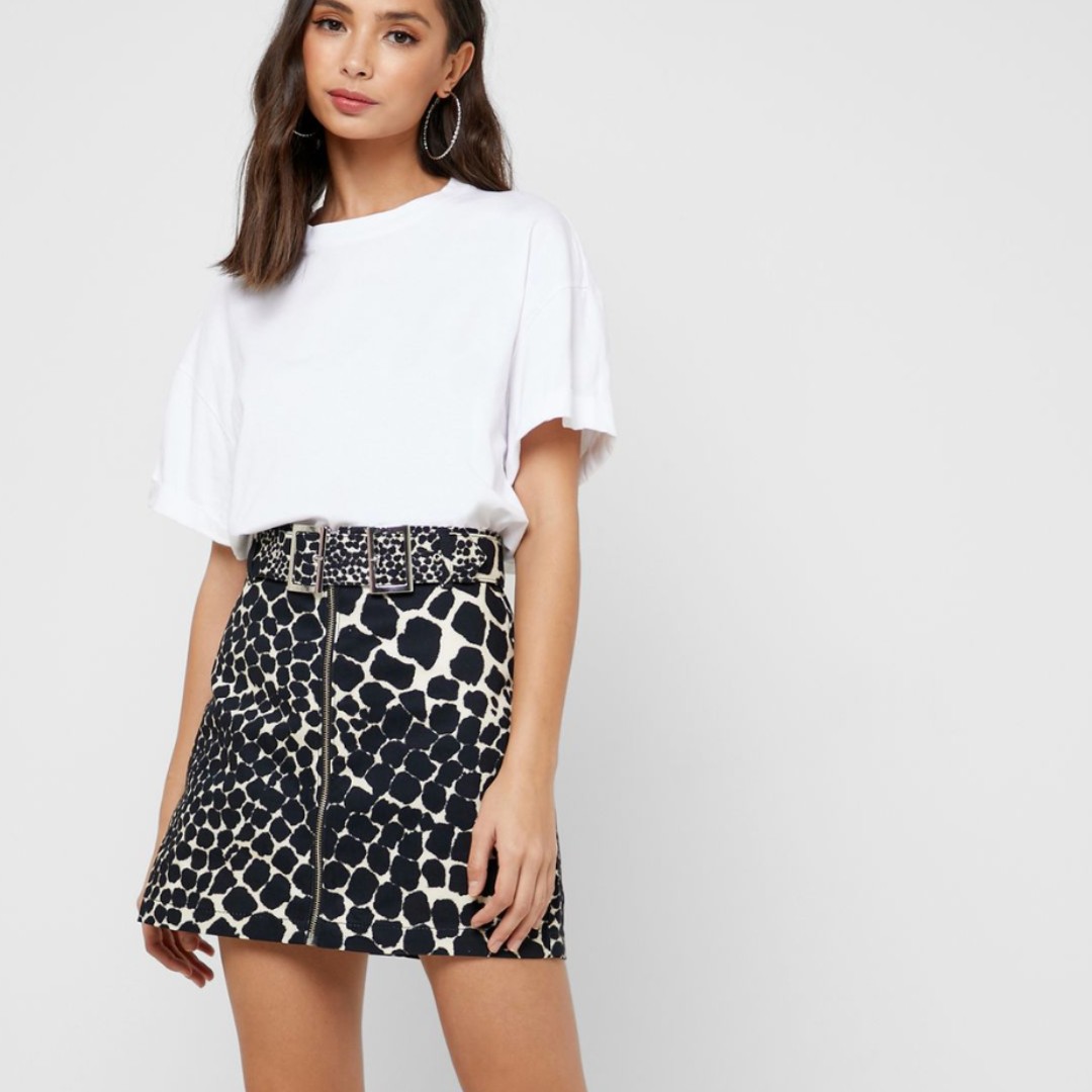 Topshop giraffe skirt clearance