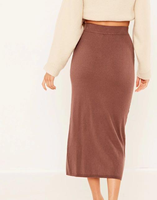 Glassons Split Knit Skirt Discount, 60 