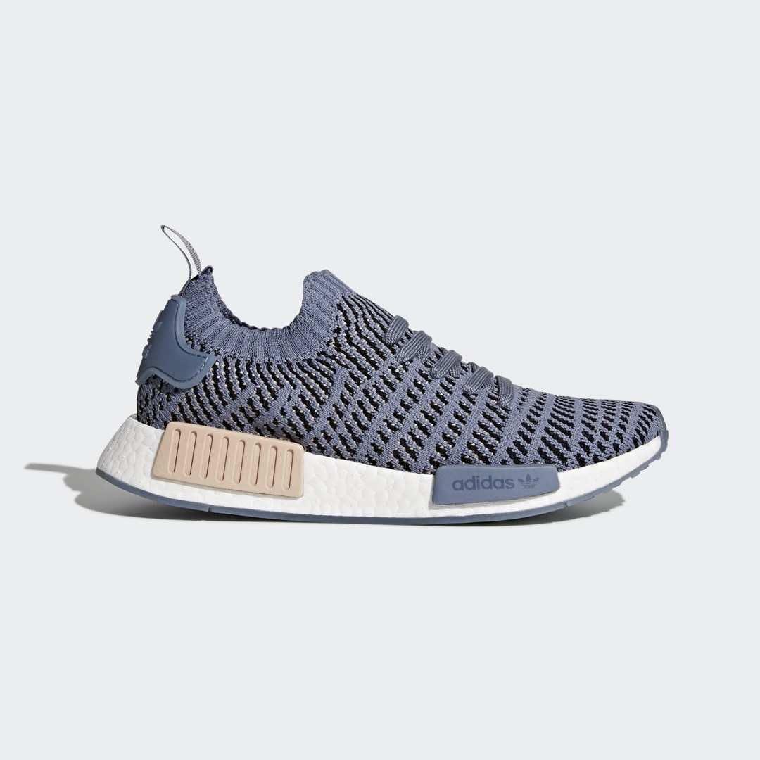GSS Sales Adidas NMD R1 Women STLt Primeknit Blue CQ2029 90