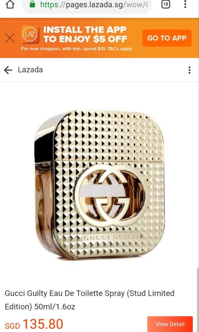 gucci guilty shoppers