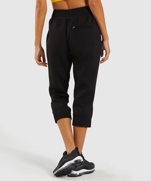 Gymshark ruched 2025 cropped joggers