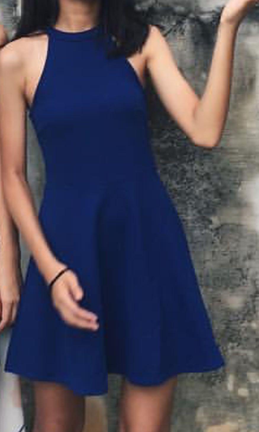 h&m halter dress
