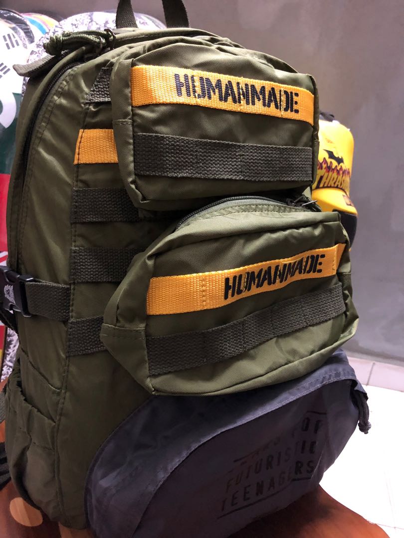 HUMAN MADE MILITARY BACKPACK - 通販 - gofukuyasan.com