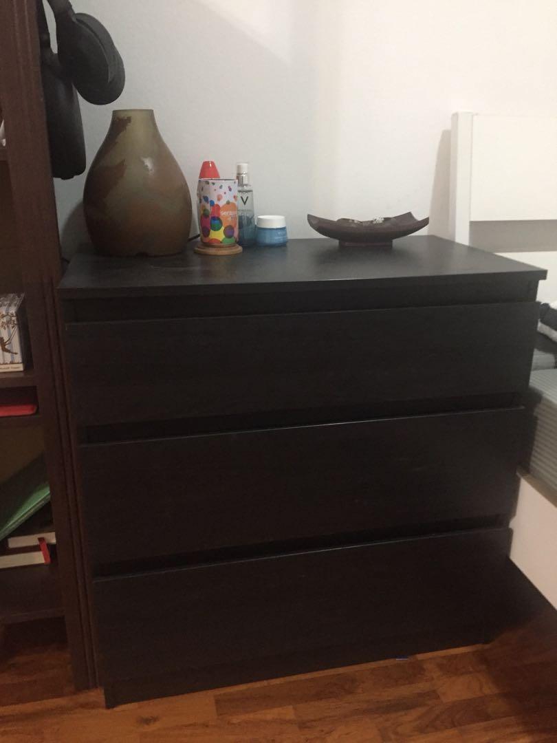 Ikea Kullen Chest Of 3 Drawers Furniture Shelves Drawers On Carousell